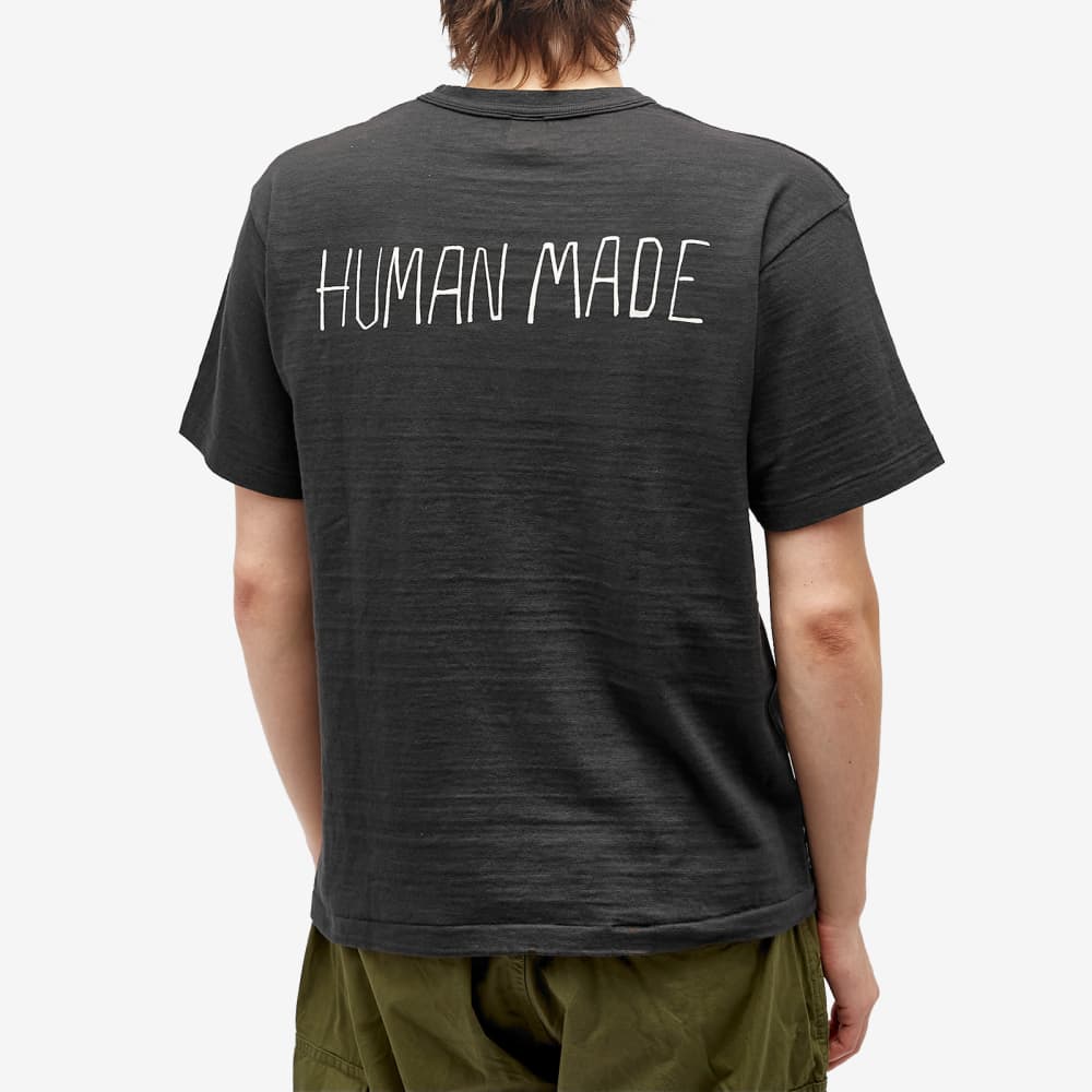 Футбольная футболка с уткой Human Made, черный – заказать из-за рубежа в  «CDEK.Shopping»