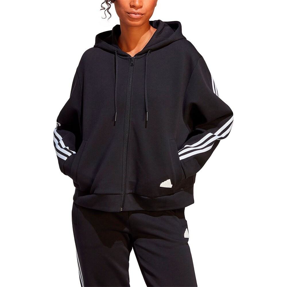 

Толстовка adidas Sportswear Fi 3S Full Zip, черный