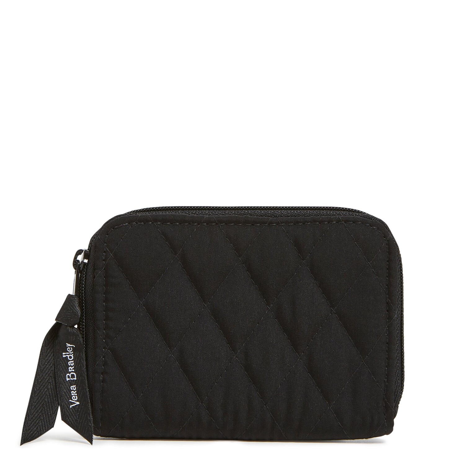 

Маленький кошелек на молнии из микрофибры Outlet Vera Bradley, цвет Classic Black