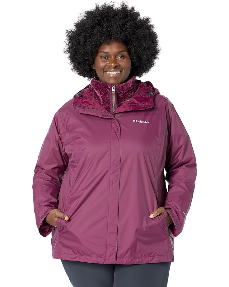 

Куртка Columbia Plus Size Arcadia II, цвет Marionberry