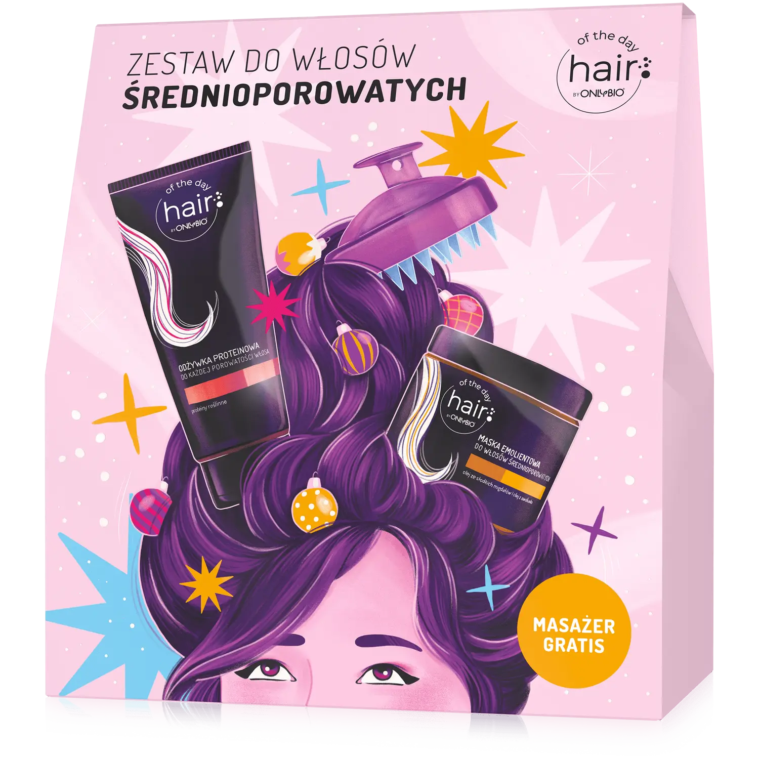 

Набор: смягчающая маска для волос Hair Of The Day, 1 шт.