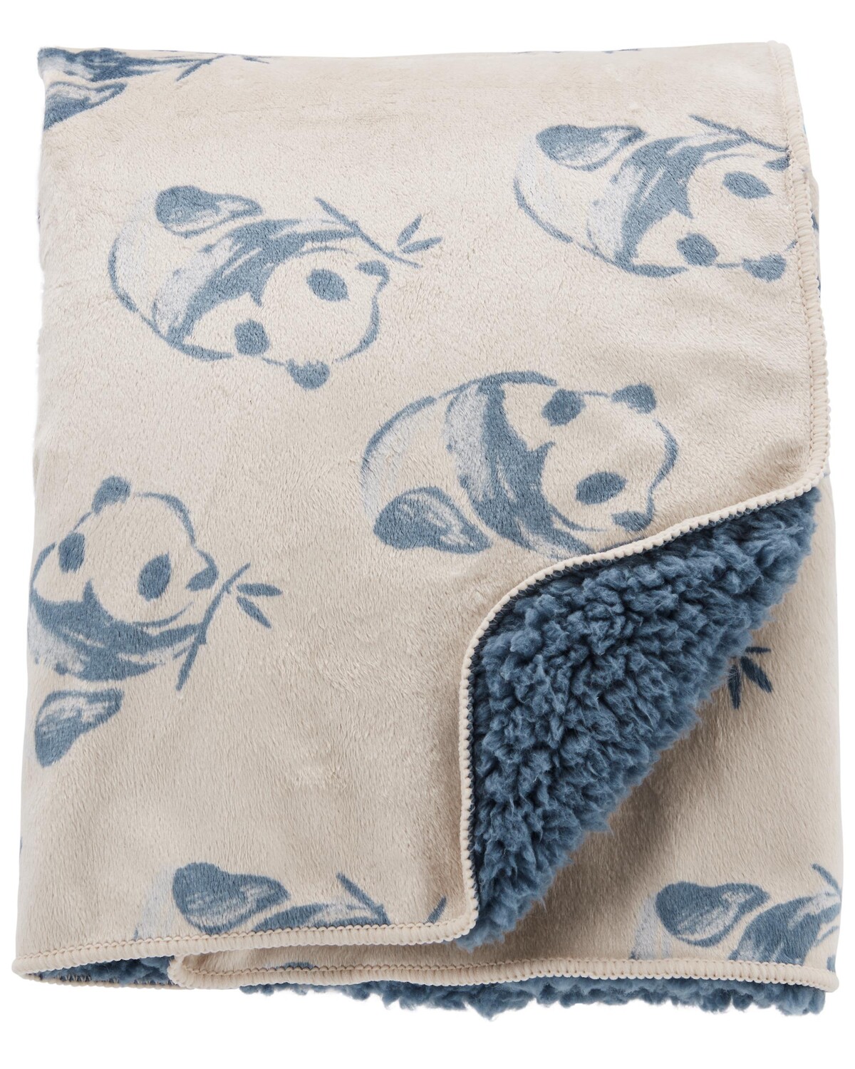 

Плюшевое одеяло для маленькой панды Carter's, синий