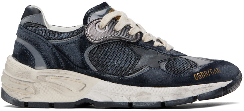 

Темно-синие и серые кроссовки Dad-Star Golden Goose