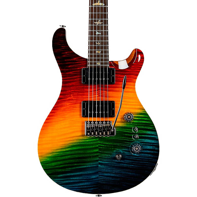 Электрогитара PRS Private Stock Custom 24-08 With Curly Maple Top Figured Mahogany Back and Neck, Brazilian Rosewood Fretboard, Pattern Regular Neck Shape Electric Guitar Darkside Cross Fade