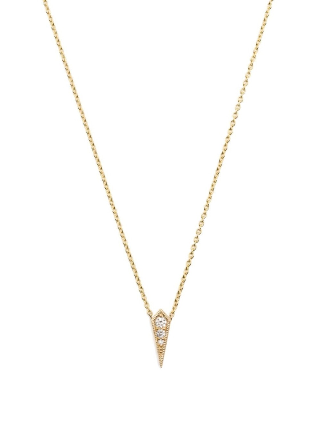 

Колье Kite из желтого золота с бриллиантами Lizzie Mandler Fine Jewelry, золотой
