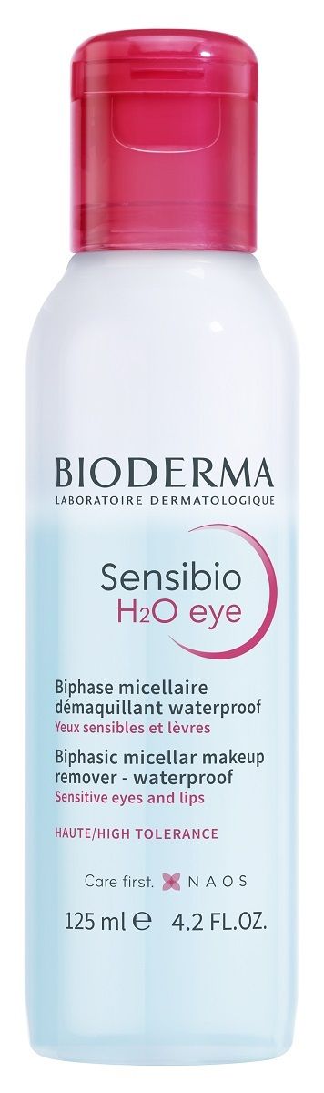 Bioderma Sensibio H2O Eye мицеллярная вода, 125 ml bioderma sensibio ar h2o мицеллярная вода 250 ml