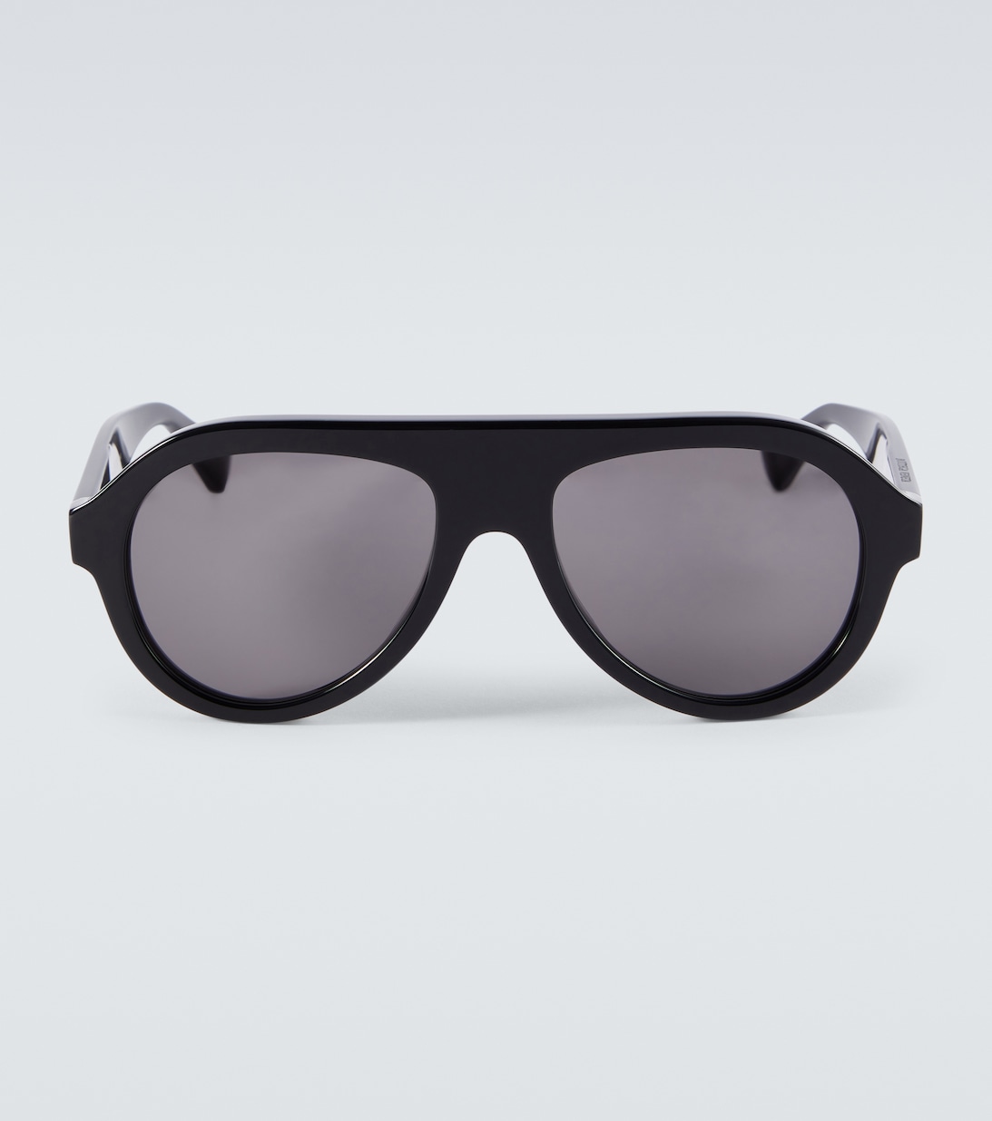 цена Солнцезащитные очки-авиаторы Bottega Veneta, черный