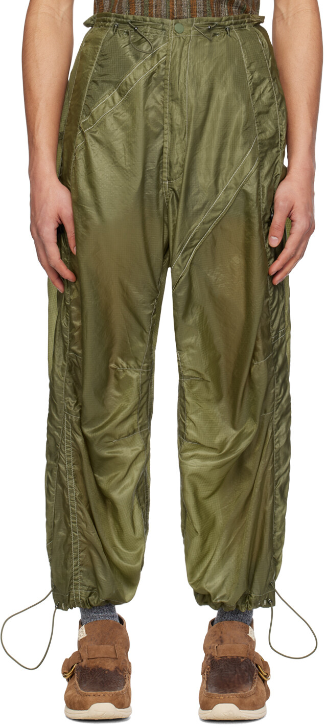 

Брюки цвета хаки Maharishi, цвет Olive