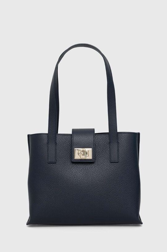 

Кожаная сумочка Furla, темно-синий