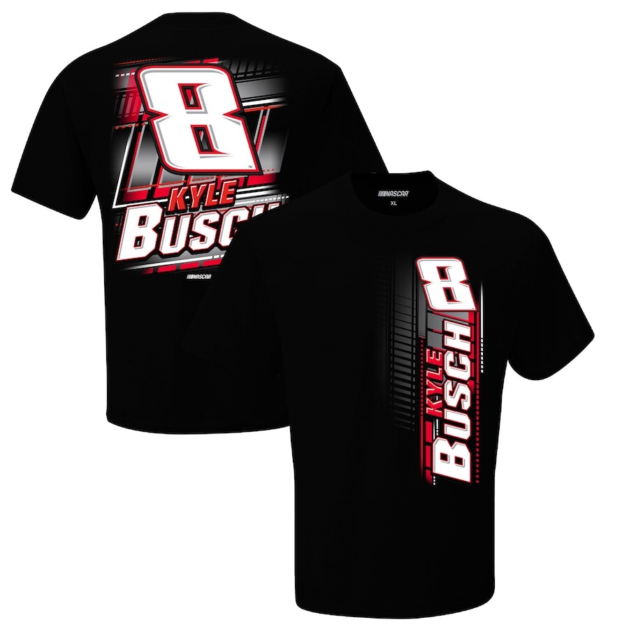 

Футболка с коротким рукавом Richard Childress Racing Team Collection Kyle Busch, черный