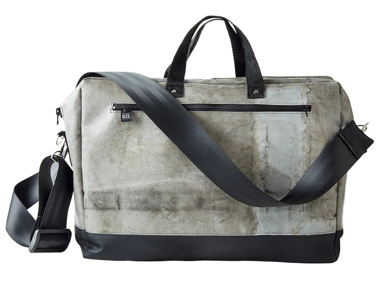 

Сумка Bag to Life Messenger практичного дизайна, серый