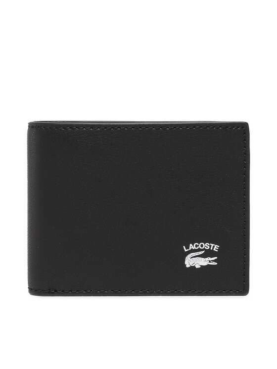 

Большой мужской кошелек Lacoste, черный