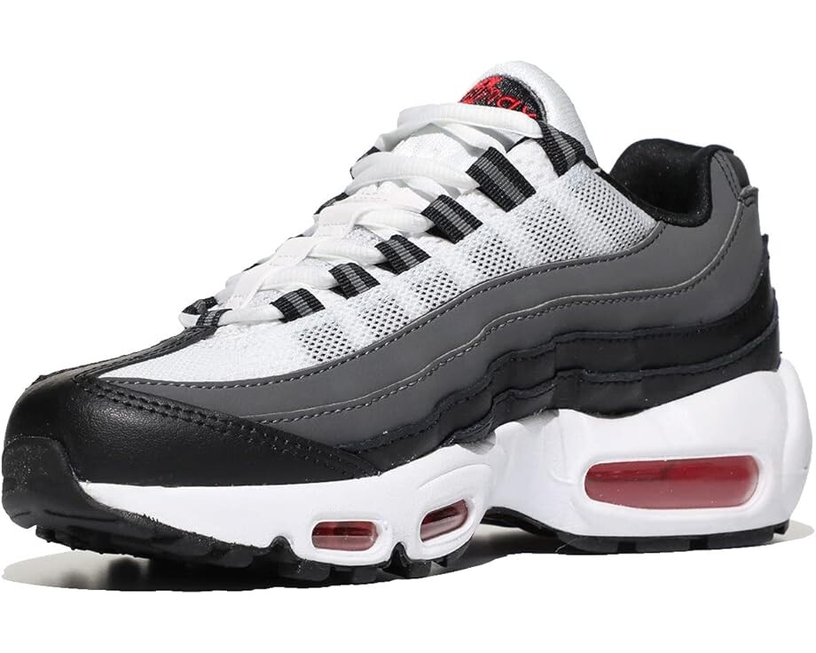 

Кроссовки Nike Air Max 95 Recraft, цвет White/University Red/Iron Grey/Black