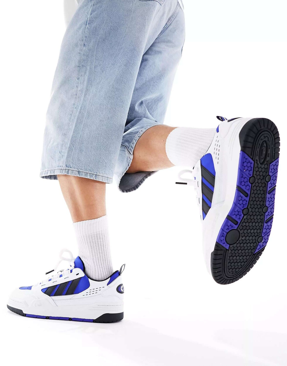 

Кроссовки adidas Originals ADI2000 белого и ярко-синего цветов, Синий