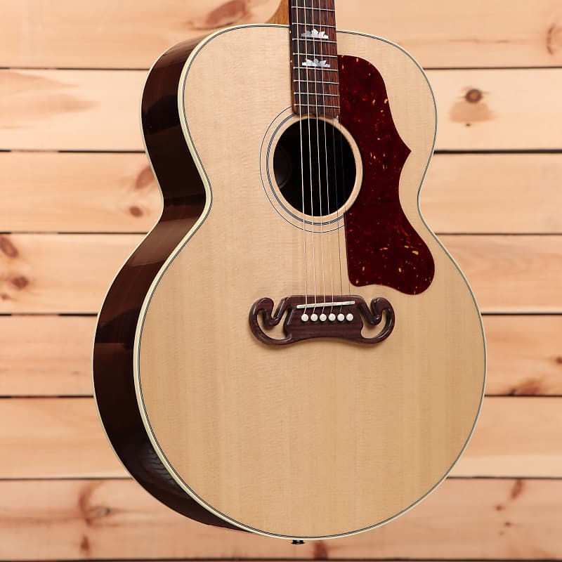 Акустическая гитара Gibson SJ-200 Studio Rosewood - Antique Natural - 21633039 - PLEK'd
