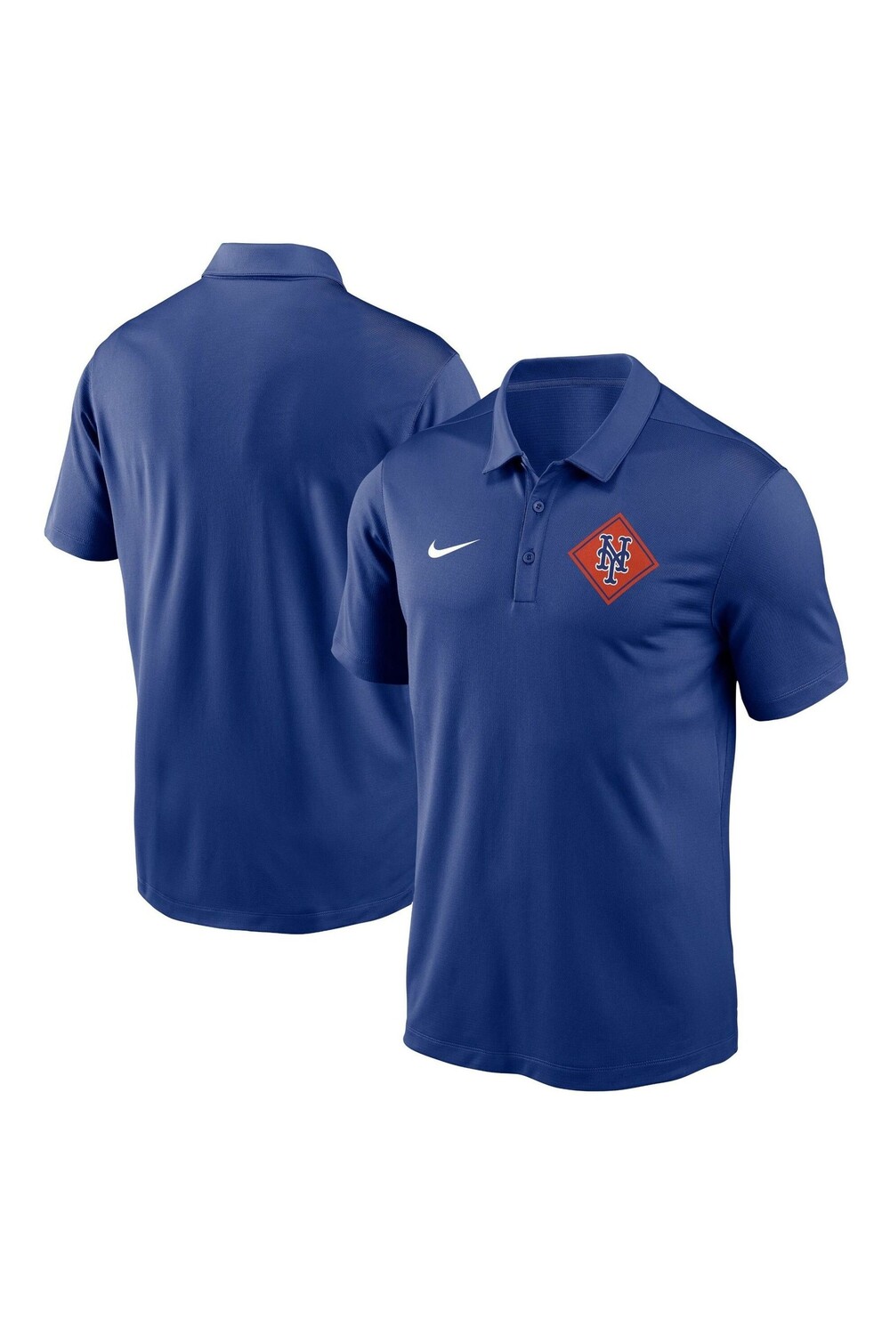 

Рубашка-поло Nike Fanatics New York Mets Diamond Icon Franchise Nike, синий