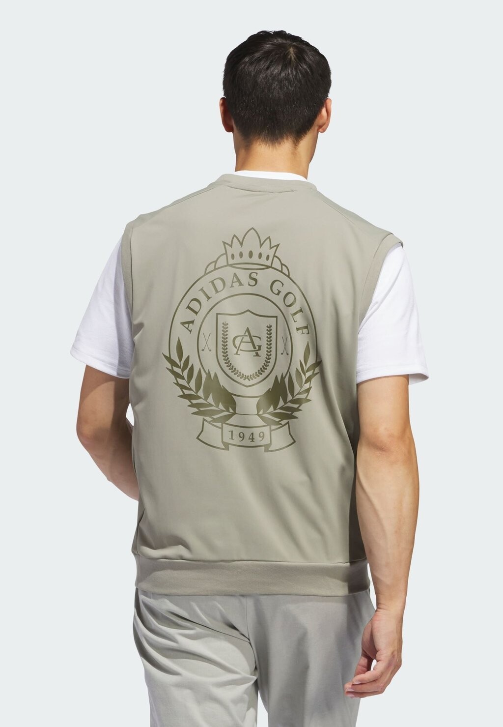 

Топ Go To adidas Golf, цвет silver pebble