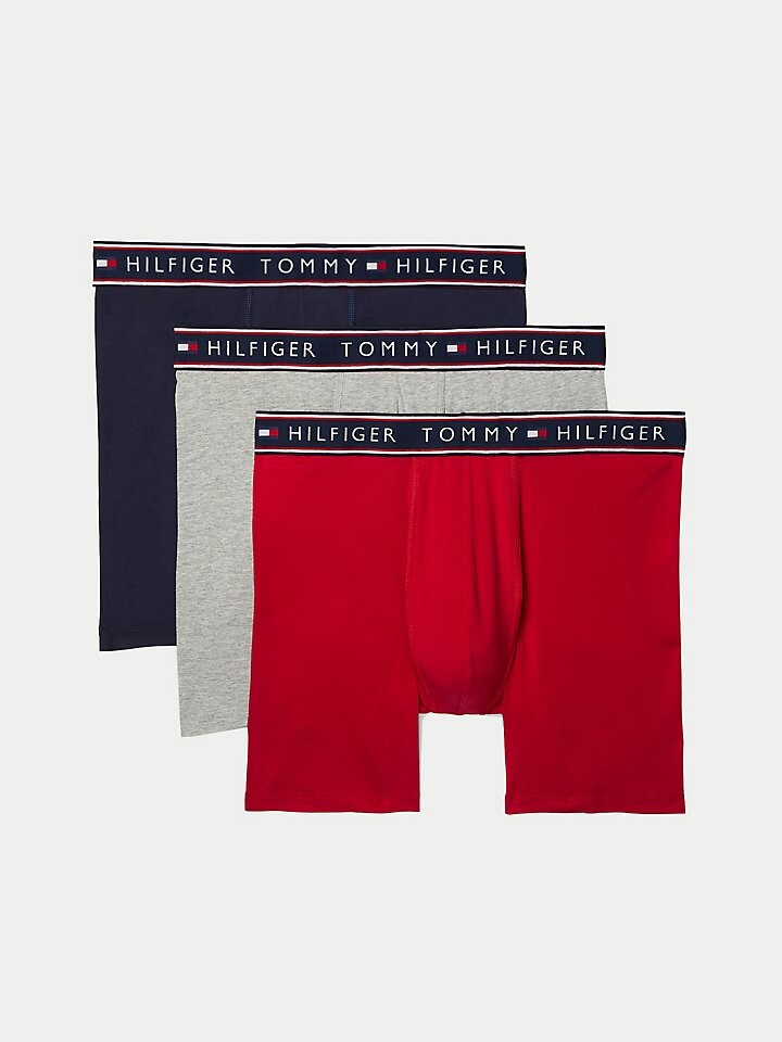 

Трусы-боксеры из эластичного хлопка, 3 шт. Tommy Hilfiger