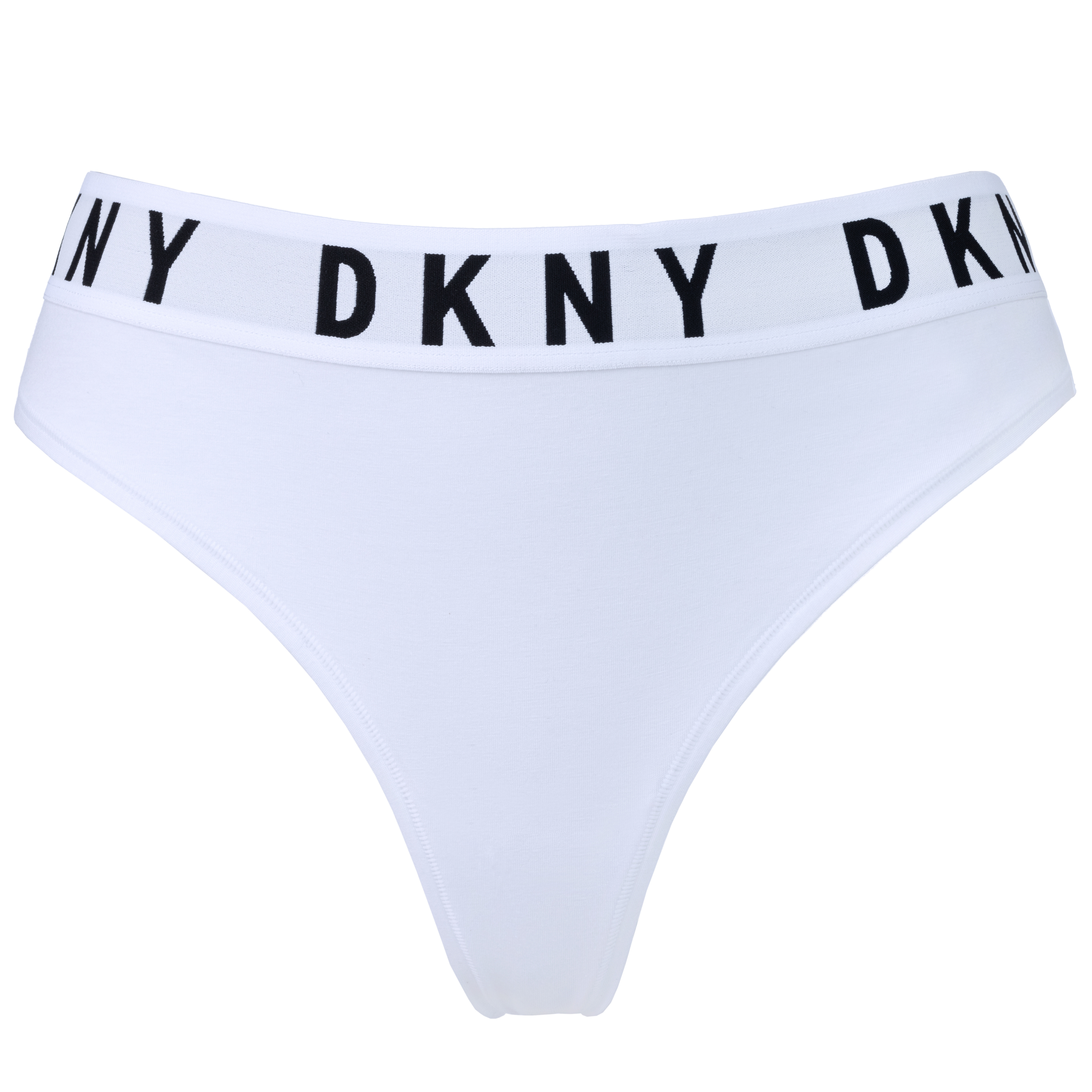 Стринги DKNY Thong Cozy Boyfriend, белый стринги dkny thong modern lace черный