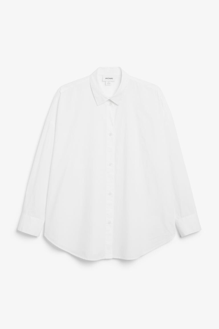 

Хлопковая рубашка оверсайз Monki