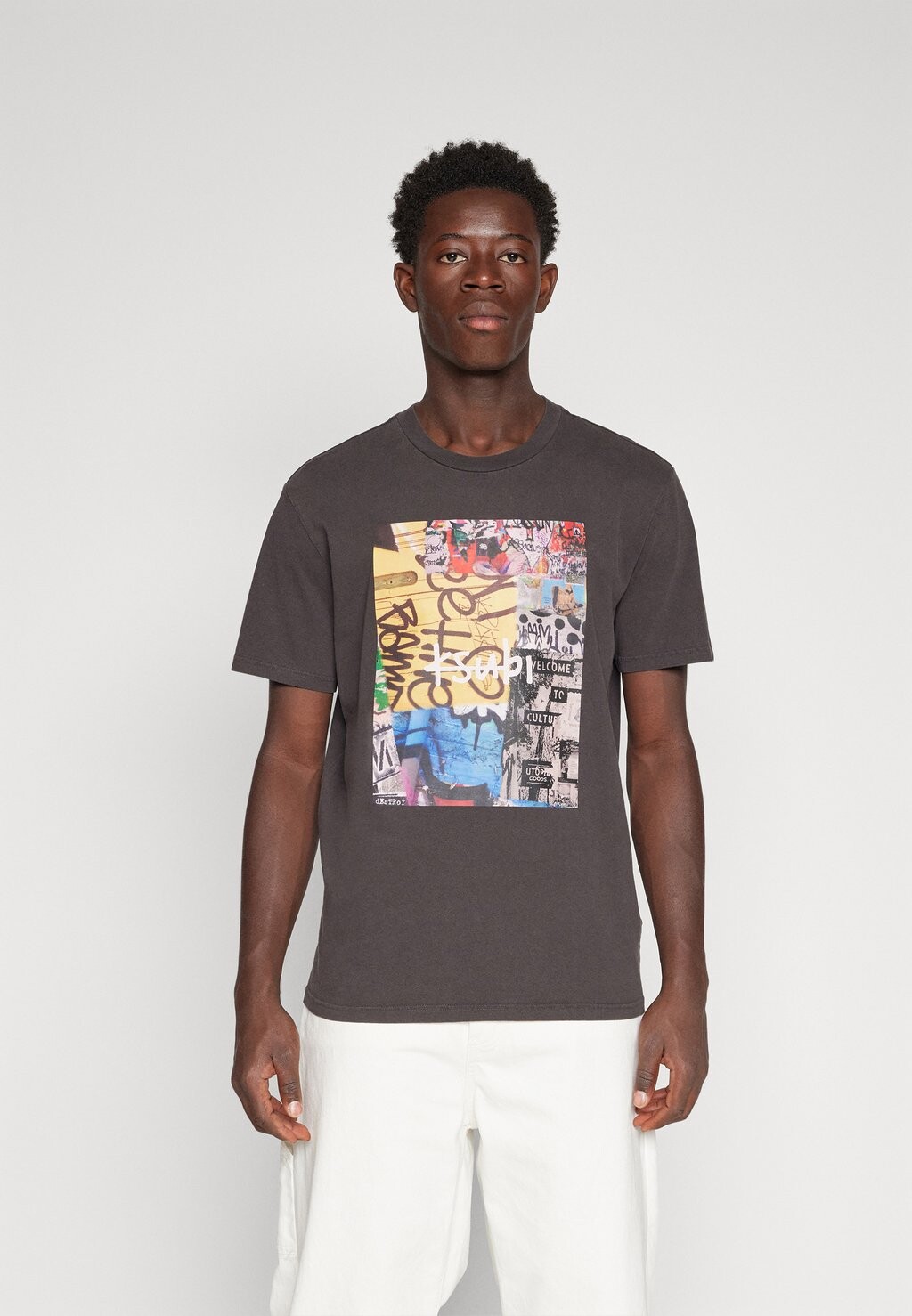 

Футболка с принтом Kulture Kash Tee Unisex Ksubi, черный