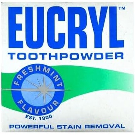 

Зубной порошок Eucryl со вкусом свежей мяты 50г