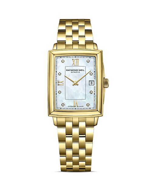 Часы Токката, 26x35 мм Raymond Weil, цвет Gold часы токката 34 мм raymond weil цвет pink