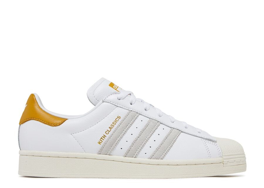 

Кроссовки adidas Kith X Superstar, цвет Classics Program Mango