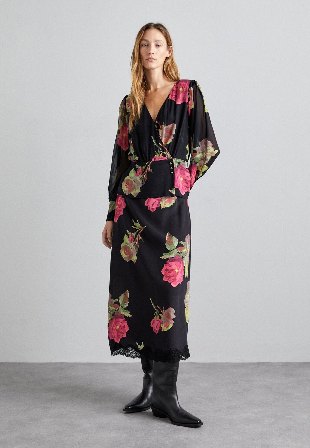 

Блузка The Kooples, цвет black