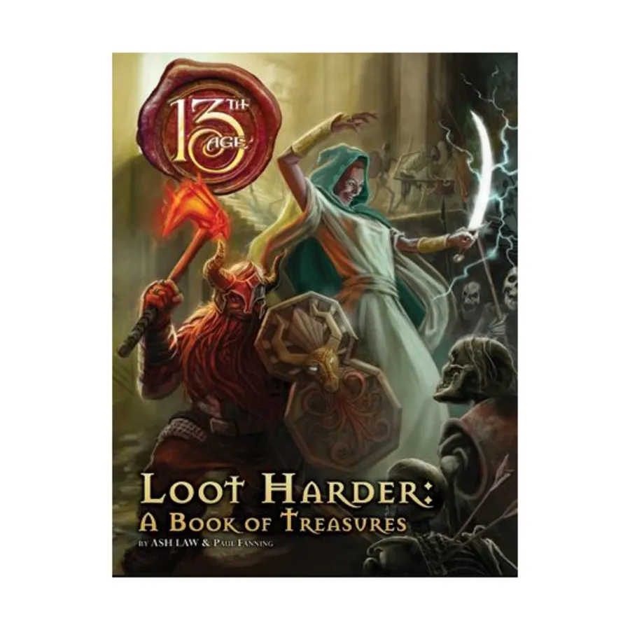 

Loot Harder - A Book of Treasures, 13th Age (d20), мягкая обложка