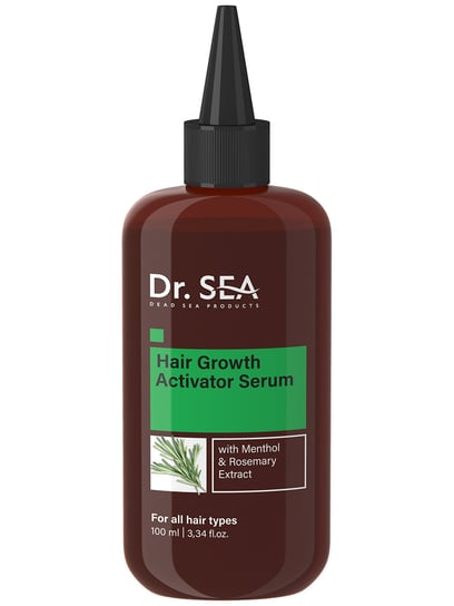 сыворотка для ухода за волосами dr sea сыворотка активатор для роста волос с ментолом и экстрактом розмарина Сыворотка, активирующая рост волос, с ментолом и экстрактом розмарина, 100мл Dr.Sea, Dr. Sea