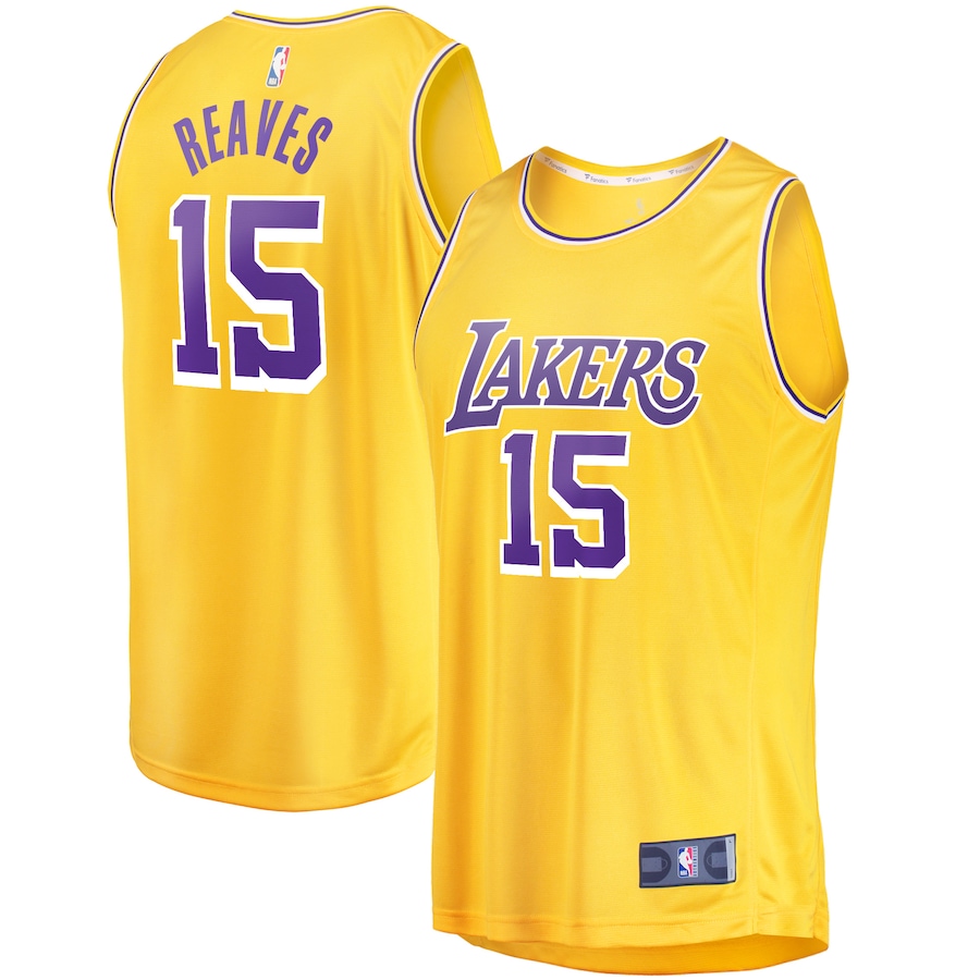 

Джерси Fanatics Branded Los Angeles Lakers, золотой