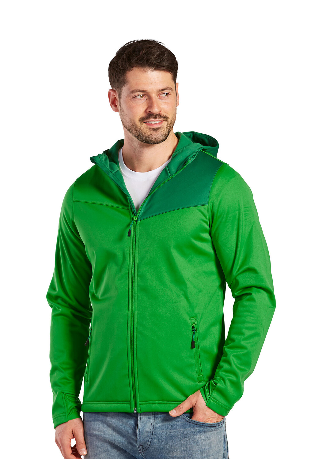 

Куртка софтшелл erima Performance, цвет fern green/smaragd