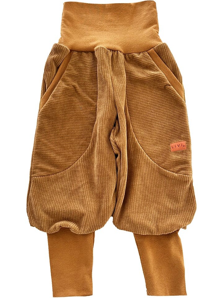 

Тканевые брюки LiVi Streetjogger Nickycord Caramel, светло-коричневый