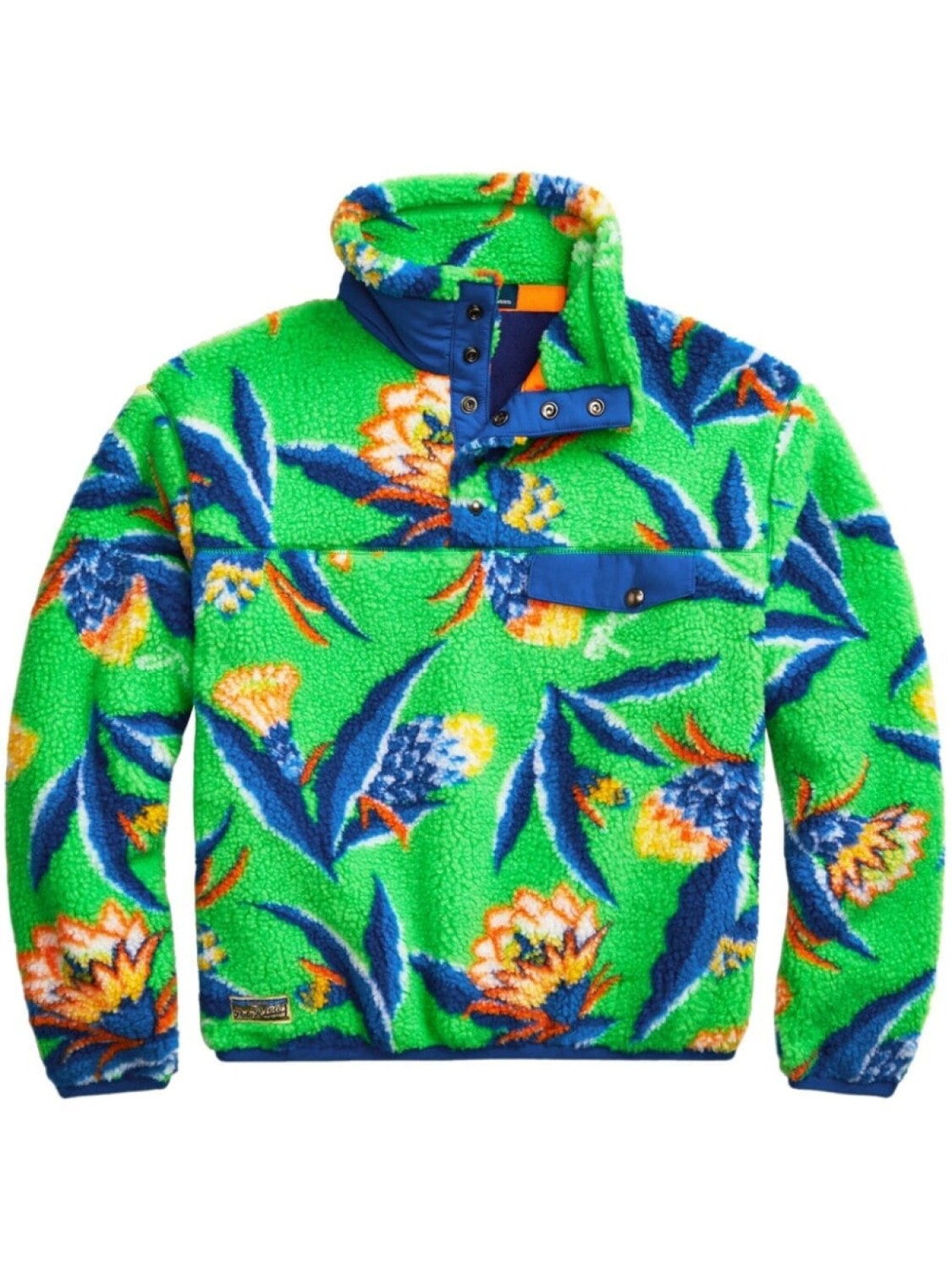 

Polo Ralph Lauren топ с графичным принтом, зеленый