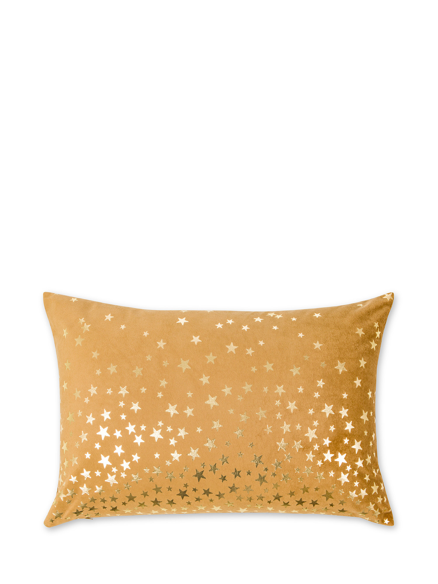 Бархатная подушка со звездным принтом 35х55см Coincasa, темно-желтый бархатная подушка подушка с принтом marks