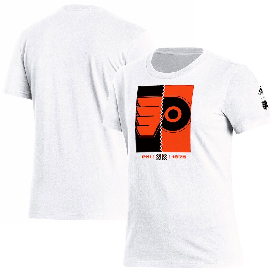 

Футболка с коротким рукавом adidas Philadelphia Flyers, белый