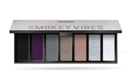 Палетка теней 002 Smokey Vibes, 13,3 г Pupa, Makeup Stories Compact Eyeshadow Palette, Pupa Milano, разноцветный