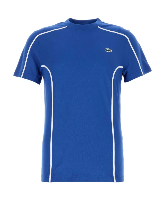 

Стильная футболка из полиэстера. Lacoste, синий