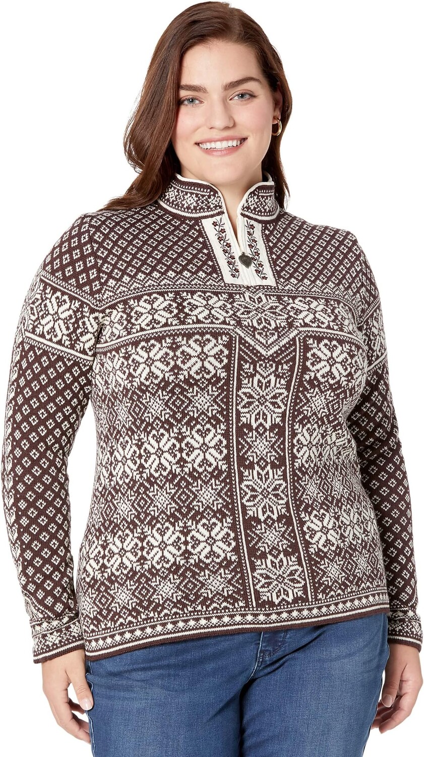 

Свитер Dale of Norway Peace Sweater, цвет Aubergine