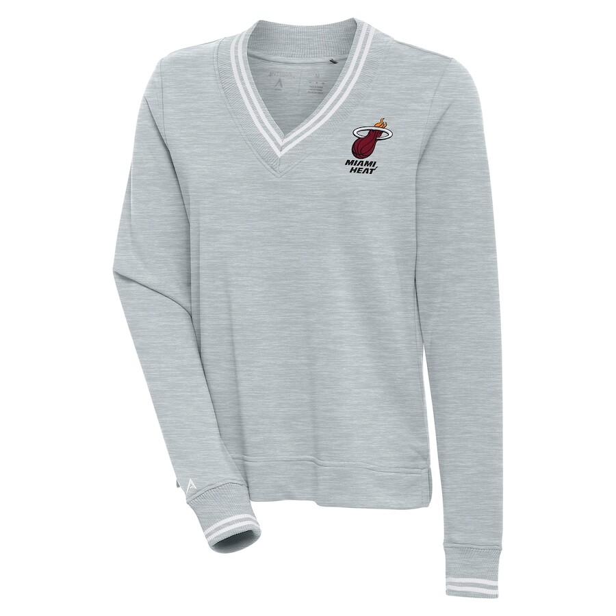 

Толстовка Antigua Miami Heat, серый