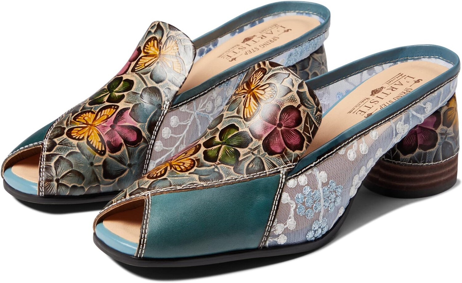

Босоножки Foxxa L'Artiste by Spring Step, цвет Blue Multi