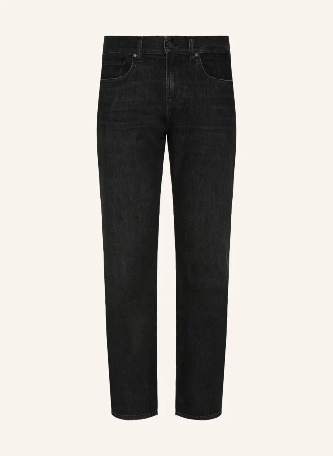 

Джинсы brett прямого кроя 7 For All Mankind, черный