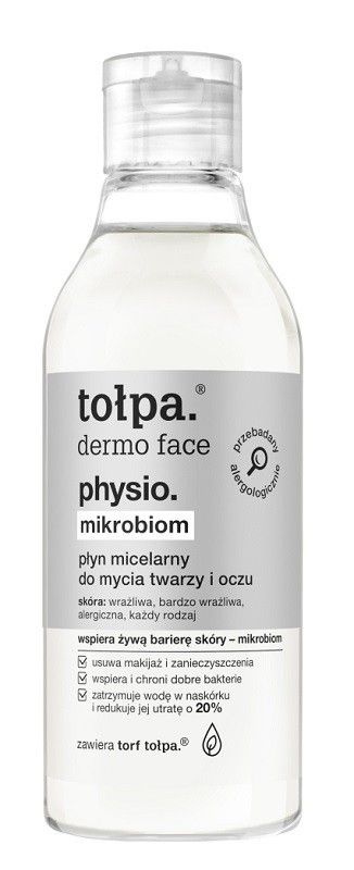 цена Мицеллярная жидкость Tołpa Dermo Face Physio Mikrobiom, 400 мл