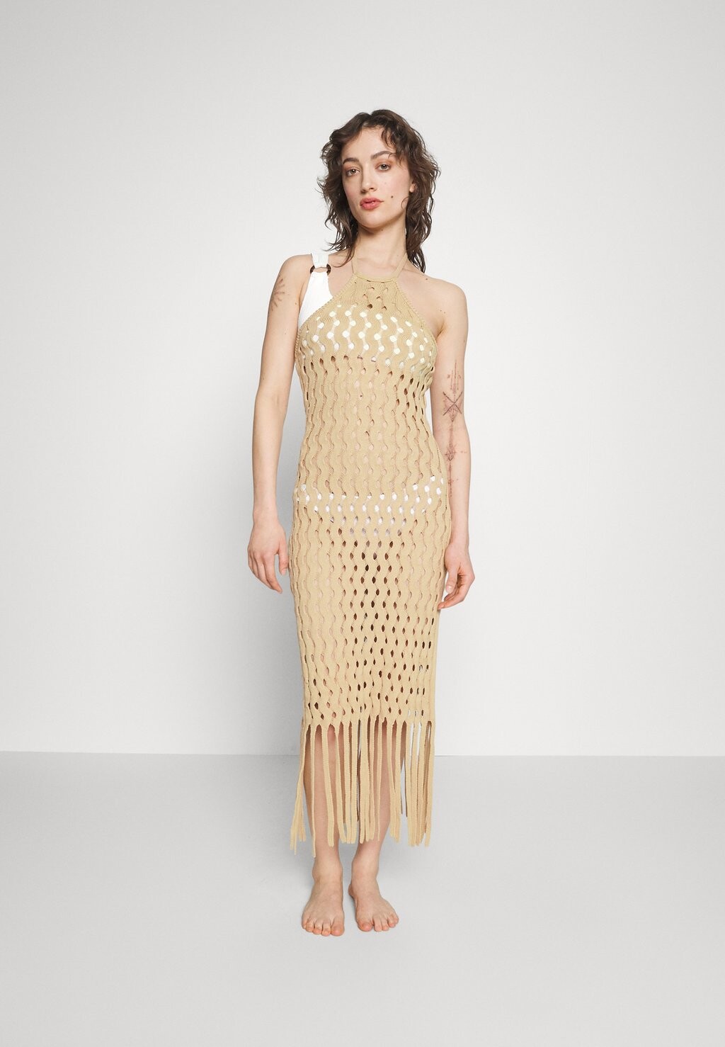 

Пляжный аксессуар Rubi Knit Coverup Cult Gaia, цвет light camel