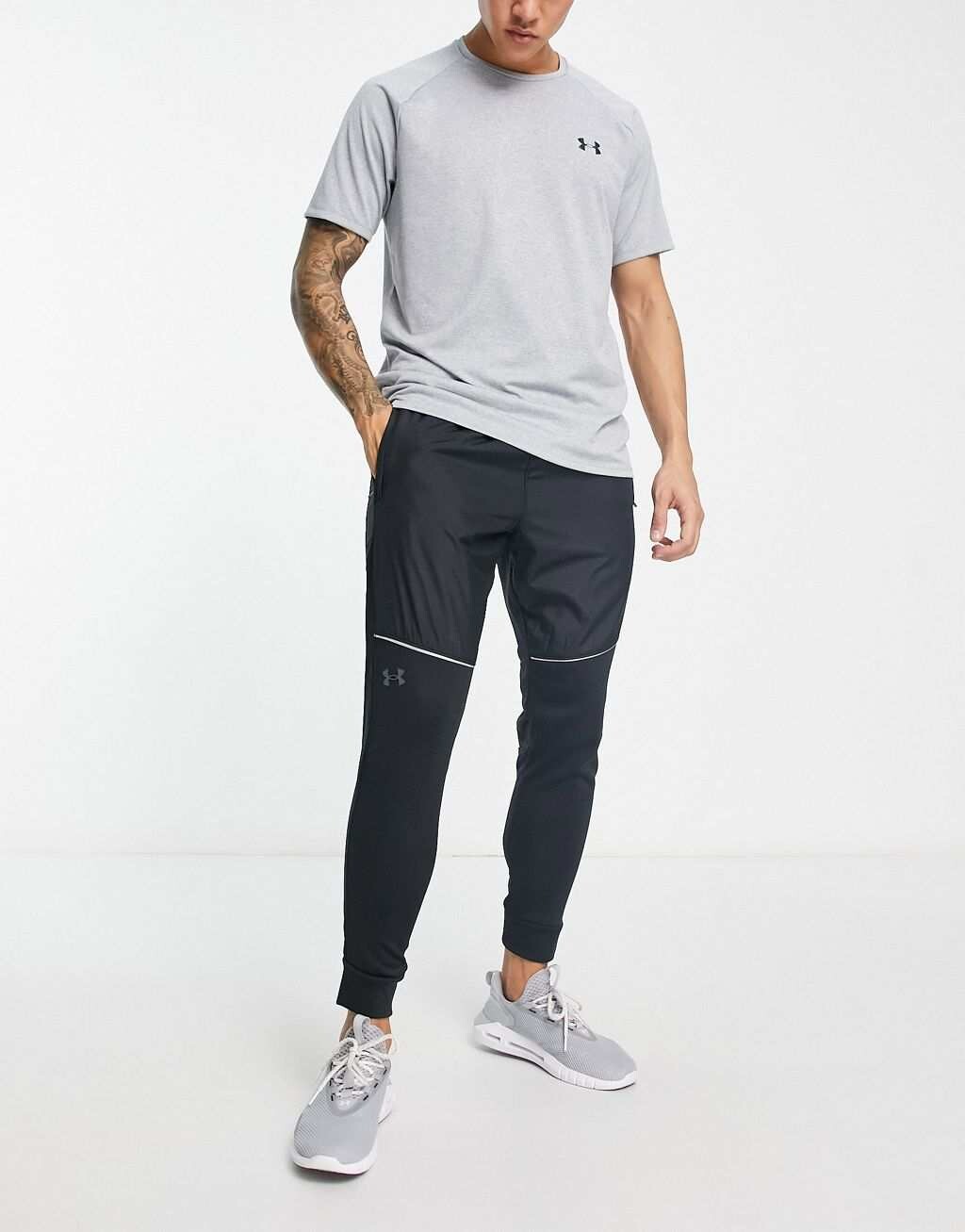 

Черные джоггеры из флиса Storm Under Armour