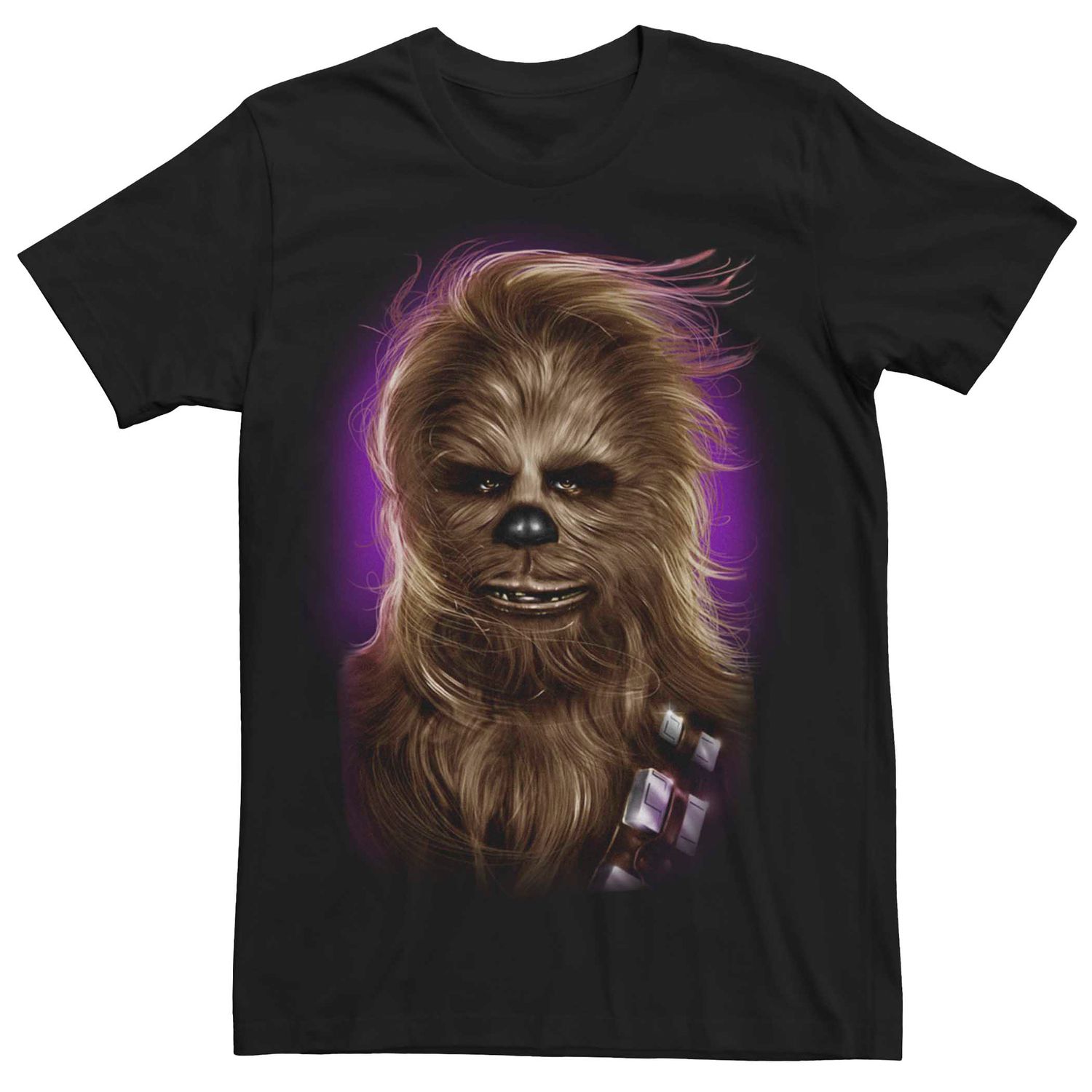 Мужская футболка с портретом Чубакки «Звездные войны» Licensed Character
