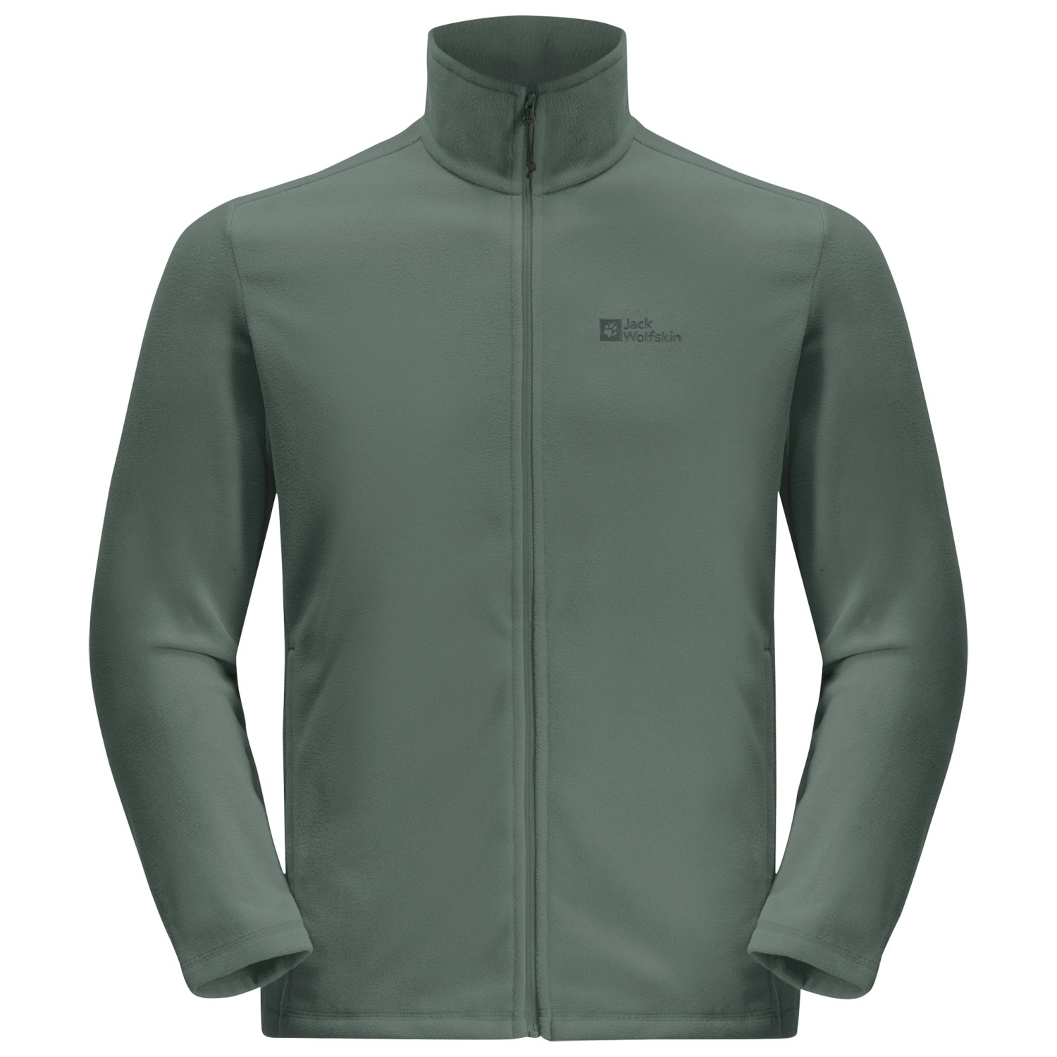 Флисовая жилетка Jack Wolfskin Taunus Full Zip, цвет Hedge Green куртка jack wolfskin lakeside jacket m
