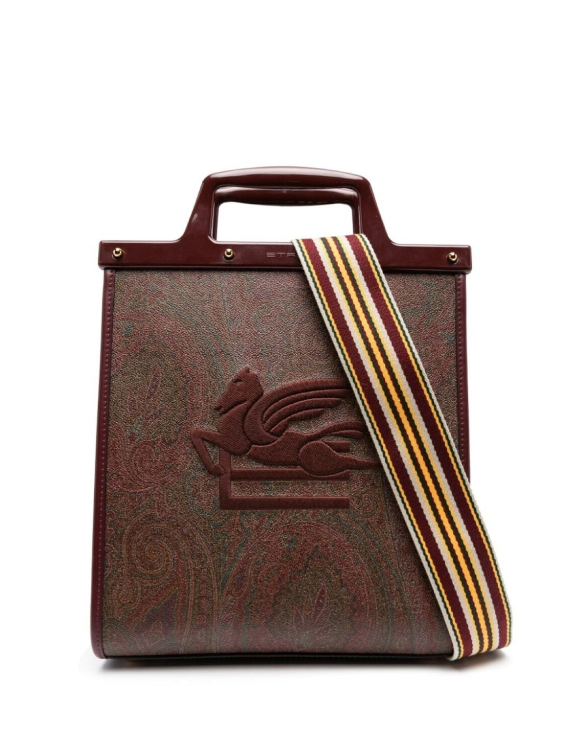 

ETRO сумка-тоут Paisley Love Trotter среднего размера, красный