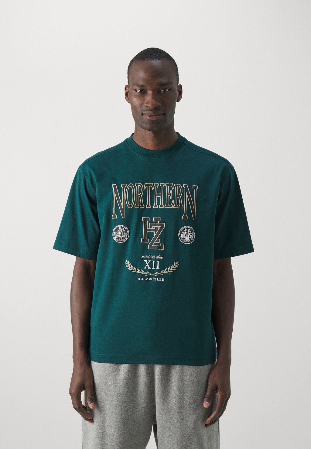 

Футболка с принтом Ranger Northern Tee Unisex Holzweiler, цвет dark green